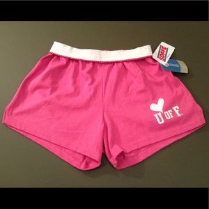 “U of F” Florida SOFFE Pink Classic Shorts NWT LRG